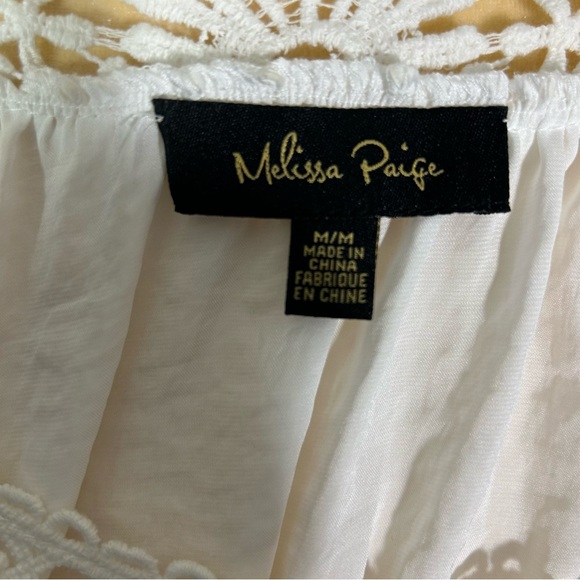 Melissa Paige White Soft Tunic Top - Picture 6 of 8